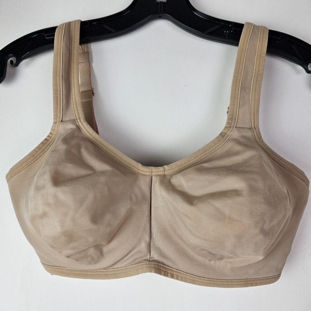 Wacoal 32D Beige Smooth Underwire Bra 85540 Seamless Full Coverage T-Shirt